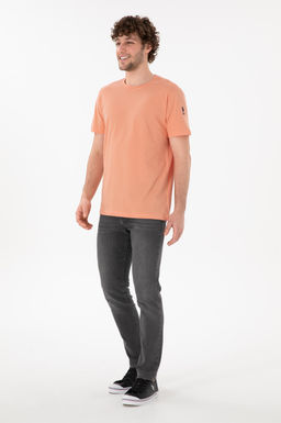 Erkek Regular Fit Bisiklet Yaka Somon Basic Ti__rt Sepette S_rpriz _ndirim - U.s. polo assn фото 5