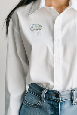 Klart набор для вышивания 10-050 Брошь. Тучка 5.5 х 6.5 см  фото 6