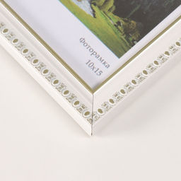 Цена за 2 шт. Фоторамка для фото 10×15 см Keep memories «Камея», пластик, белый