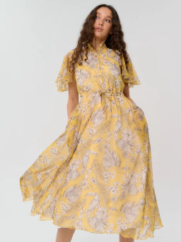 Платье женское 12421-35052 yellow
