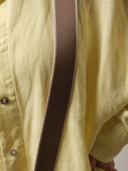 Сумка кожаная кросс-боди Deboro 30347 тауп