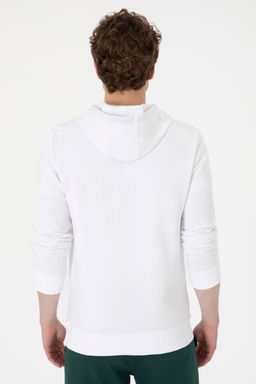 Erkek Beyaz Basic Sweatshirt Sepette S_rpriz _ndirim - U.s. polo assn фото 12