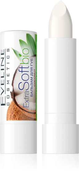 Eveline Extra Soft Bio Бальзам для губ Coconut (3)