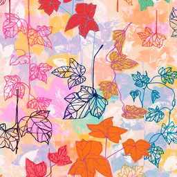 Ткань для пэчворка PEPPY LOOSE LEAF ФАСОВКА 50 x 55 см 122 г/кв.м 5 100% хлопок