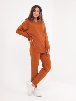 Брюки женские трикотажные KATHARINA KROSS KK-TRK-002K-терракотовый фото 10