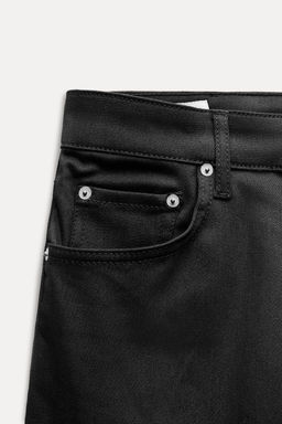 ZW COLLECTION BOOTCUT HIGH-WAIST CROPPED JEANS - Zara фото 19