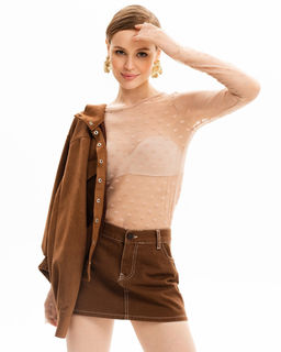 Лонгслив из сетки 458.9 - Elena sorti фото 2