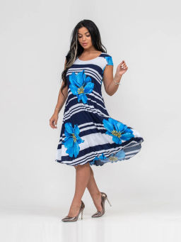 Сарафан женский, цвет синий