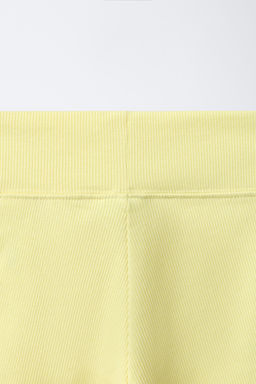 LEGGING CORTO RIB / Amarillo - Zara фото 4