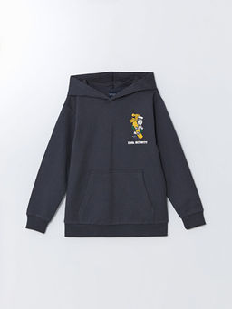 Kap??onlu Erkek ?ocuk Sweatshirt