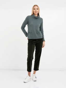 водолазка женская из шерсти с карманами - Glenfield фото 2