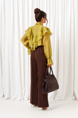 Костюм Beautiful Free 6441 шоколад + лайм