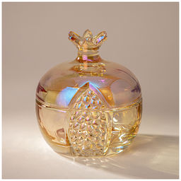 ЕМКОСТЬ ДЛЯ ХРАНЕНИЯ С КРЫШКОЙ ГРАНАТ 10Х10Х10 СМ