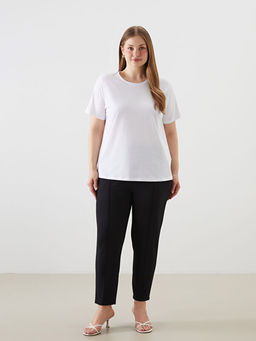 Bisiklet Yaka Kad?n Ti??rt