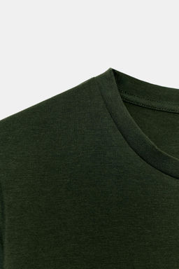 CROPPED SHORT SLEEVE T-SHIRT - Zara фото 8