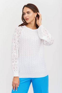 ЗЛАТА Джемпер Л 1288/белый
