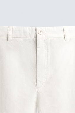 PANTAL?N CARGO REGULAR FIT / Blanco roto - Zara фото 9