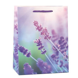 Цена за 12 шт. Пакет подарочный 18x23x10см Лаванда / 3205M /уп 12/720/ - Галеонтрейд фото 3