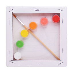 Картина по номерам "Милый бургер" 15х15см