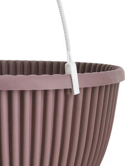 Кашпо Подвесное с подвесом Верде (6л) Пыльная роза (Арт. КШ-5782) /ВМС/  фото 5