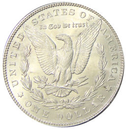 1 доллар 1887 года США Доллар Моргана