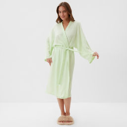 Халат домашний женский KAFTAN Lime series, размер 40-42