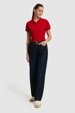 Kad_n K_rm_z_ Polo Yaka Basic Ti__rt - U.s. polo assn фото 4