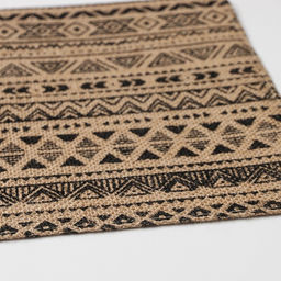 Цена за 12 шт. Салфетка сервировочная на стол Старина, 44,629,5 см, цвет чёрный - Simaland фото 3