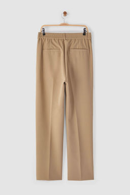 TRENDYOL MAN Bej Wideleg Baggy Rahat Kal?p Dokuma Kumas Pantolon TMNSS25PL00007 - Trendyolmilla фото 11