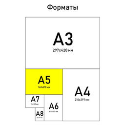 Блокнот с тиснением на гребне А5, 40 листов BLUE - Artfox фото 6