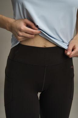 Легинсы укороченные Черный ANTA PRO Tight Ankle Pants