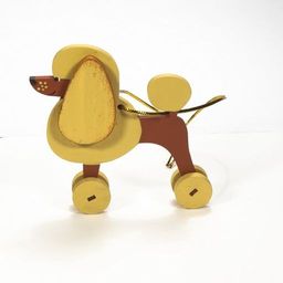 Елочная игрушка - Пудель пшеничный 290-3 - Idh фото 2