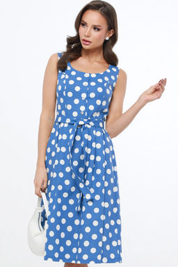 Платье Вальс цветов, блю - Dstrend фото 7