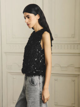 Топ из перьев / Zarina