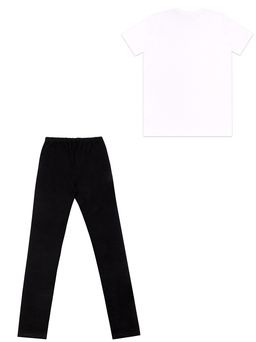 футболка+легинсы 2ДДР4749804 - Апрель фото 2