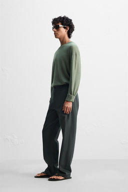 LIGHTWEIGHT 100% LINEN SWEATER - Zara фото 4