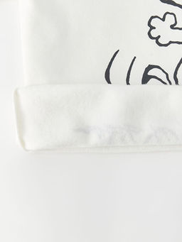 Bisiklet Yaka Snoopy Bask?l? Uzun Kollu K?z ?ocuk Sweatshirt - Waikiki фото 3