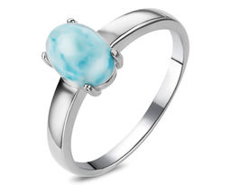 Кольцо, ларимар, СПН4330