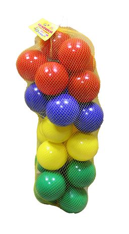 Шары для сухого бассейна 24шт., d 85мм, в пакете (И-1500)