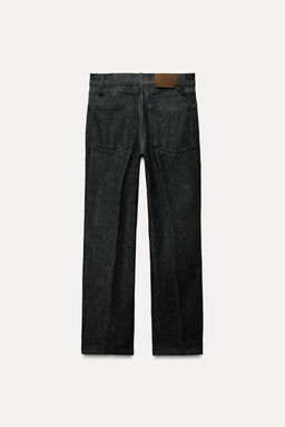 ZW COLLECTION BOOTCUT HIGH-WAIST CROPPED JEANS - Zara фото 14