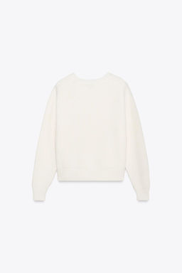 PURL KNIT SWEATER - Zara фото 5