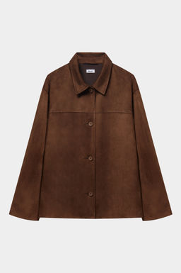 Жакет однобортный из искусственной замши - Mollis фото 6