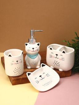 Подставка для зубных щёток Cute cat, 550 мл