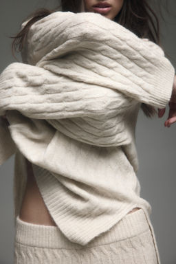 Jersey en punto trenzado - H&m фото 6
