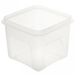 Контейнер для продуктов пластмассовый Fresh 0,9л, 12,5х12,5х10см, подходит для СВЧ (Россия) - Домашняя мода фото 5