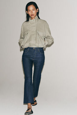 JEANS ZW COLLECTION BOOTCUT TIRO MEDIO / Azul medio - Zara фото 2