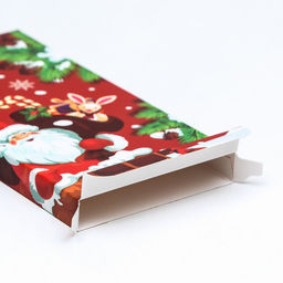 Цена за 5 шт. Коробка для шоколада новогодняя «Дед Мороз», 17×8×1.4 см