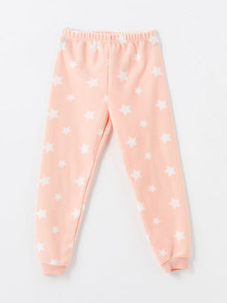 Beli Lastikli Polar K?z ?ocuk Pijama Alt