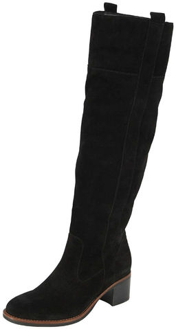 Замшевые сапоги GABOR черные  фото 2