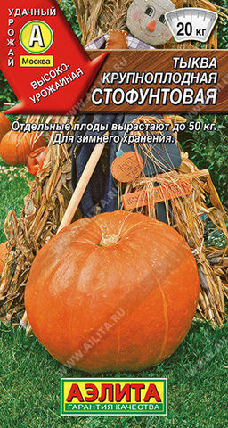 1017A Тыква крупноплодная Стофунтовая 2гр